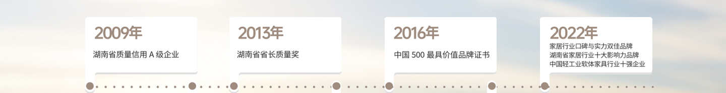 晚安家纺荣誉历程